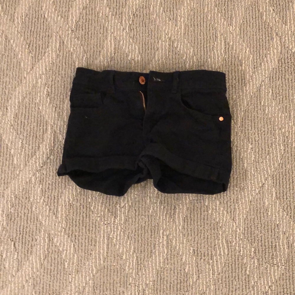 Black shorts